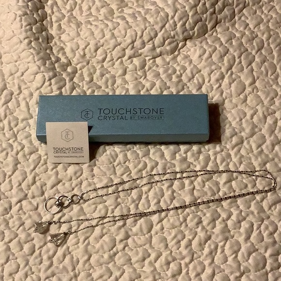 Touchstone crystal necklace, excellent condition. - Picture 4 of 7